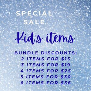 Discounts on Kids items